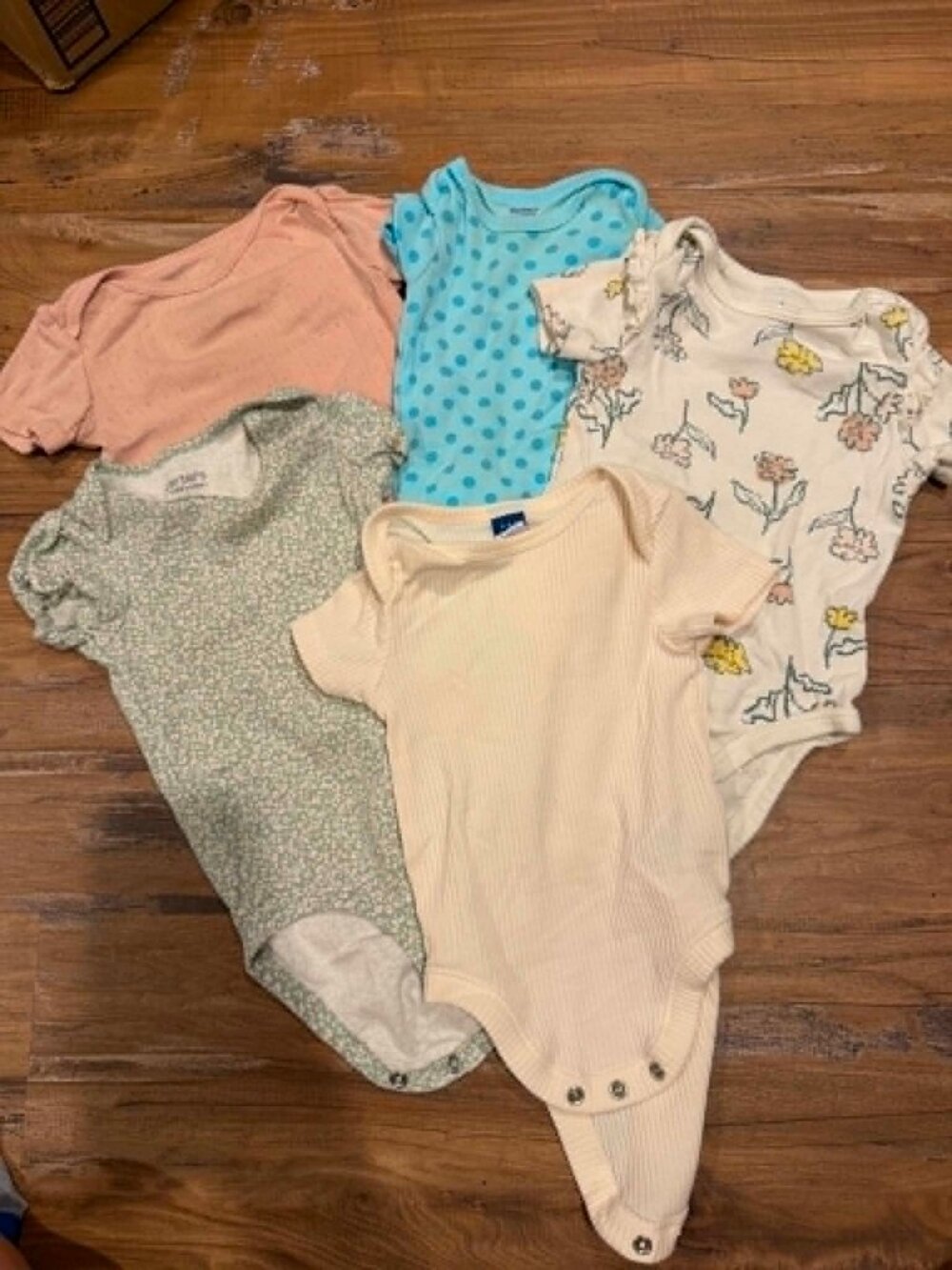 Baby Girl Bodysuit Bundle 3-6 Months